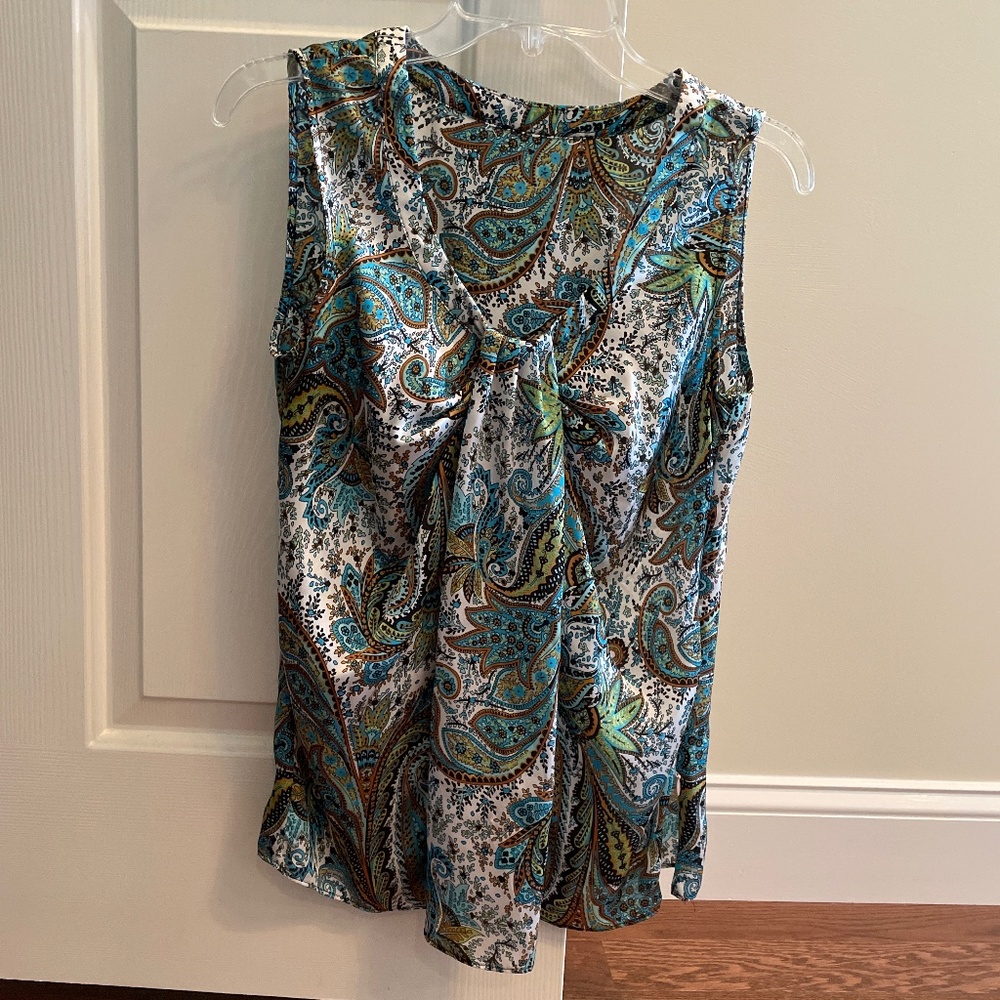 💙 Paisley Teal Tank